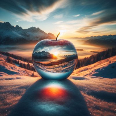 pomme-neige